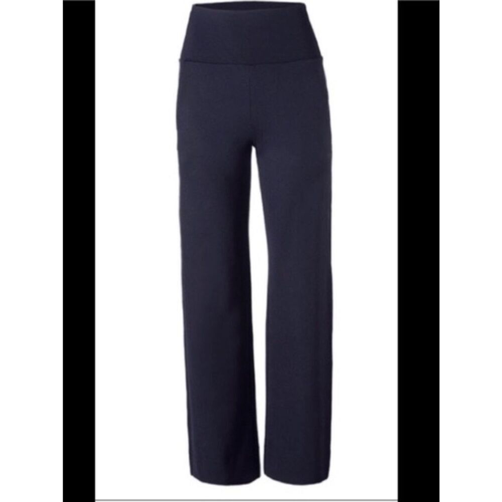 Cabi Chance Wide Leg Trouser - Navy - Size XS